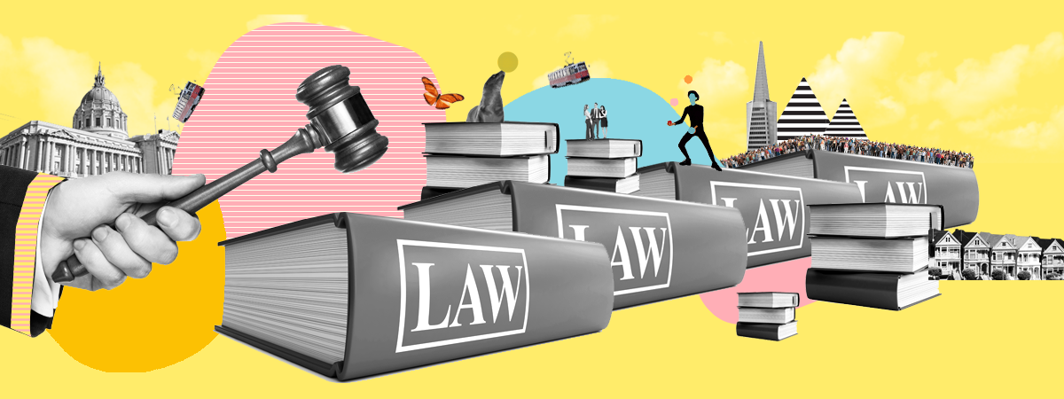 The idea going into law